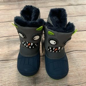Cat & Jack Monster Winter Snow Boots